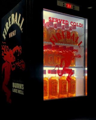 Fireball Counter Fridge