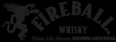 Download Fireball Tagline Logo - Black