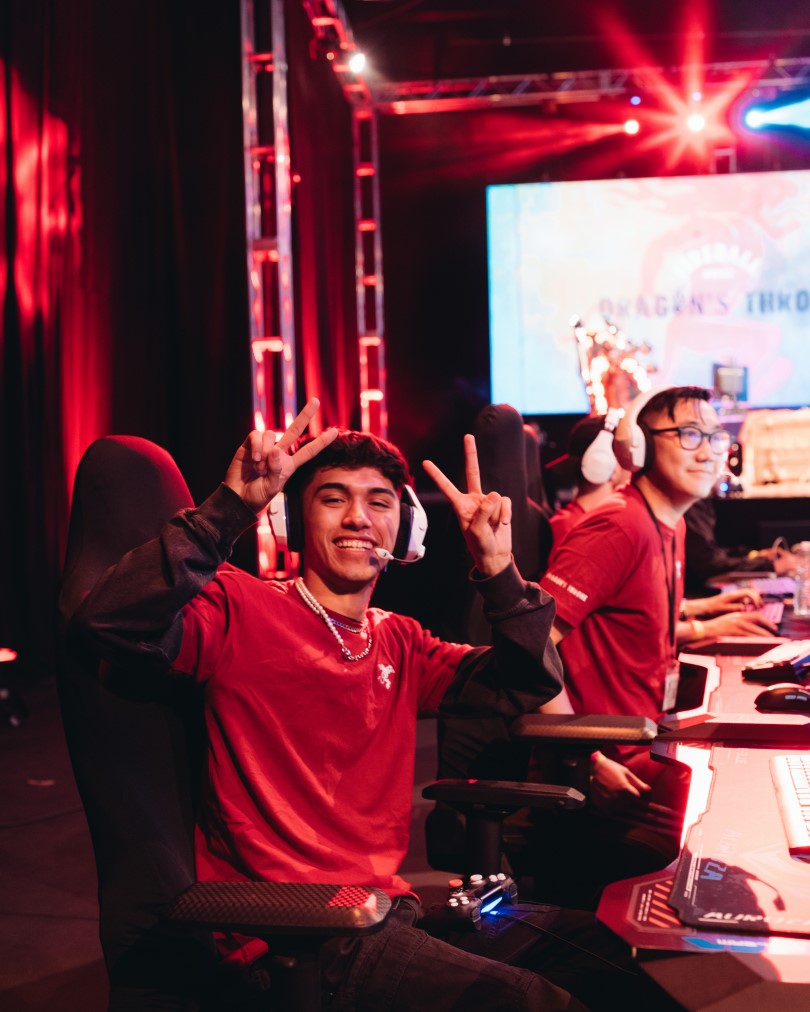 Team Fire at gaming stations