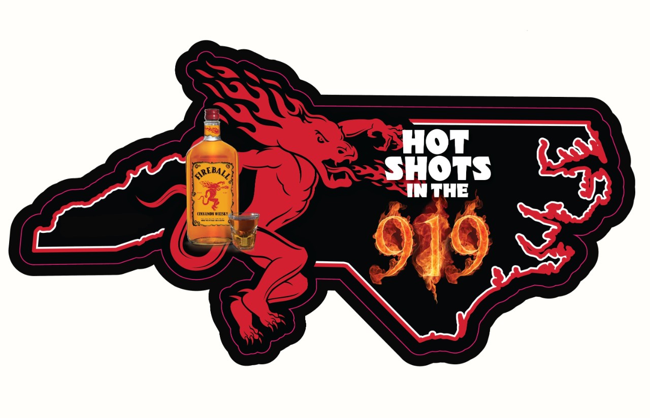 919 Hot Shots Sign