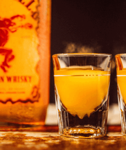 Fireball & Pineapple Juice